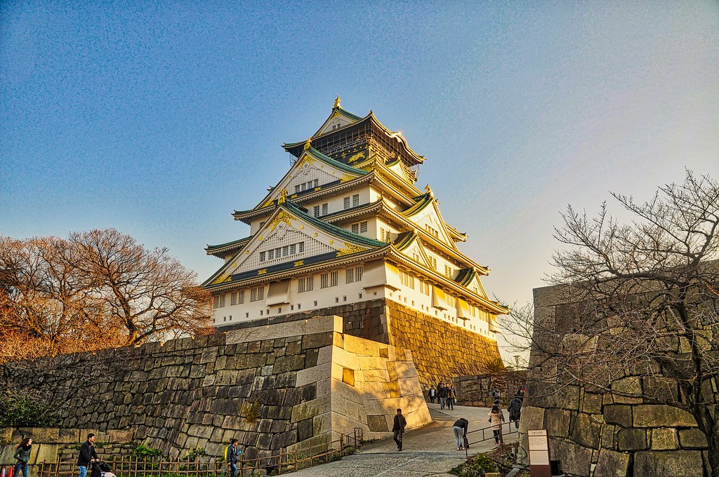 Un des plus beaux châteaux du Japon : Château d’Osaka