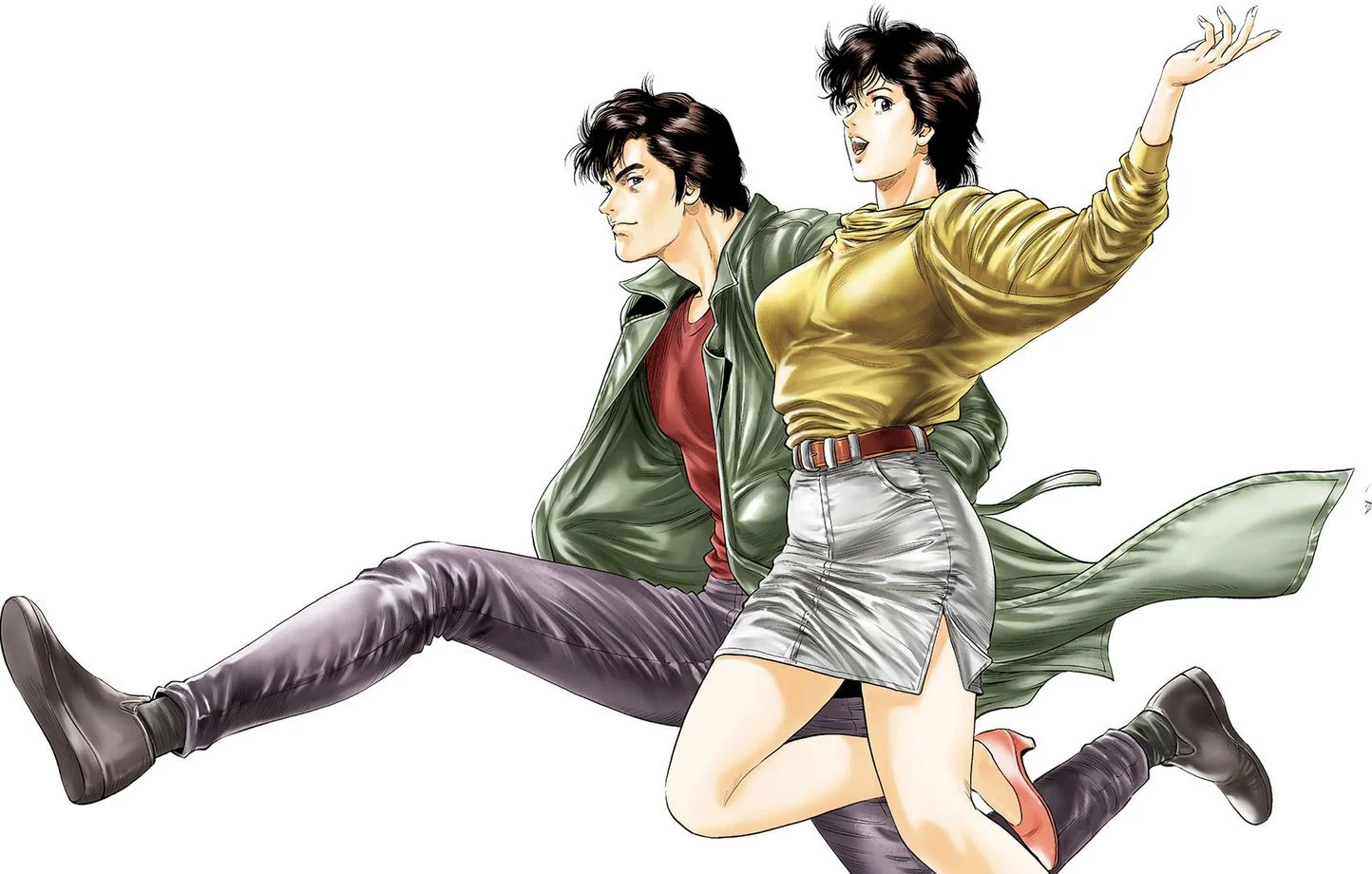 Ryō Saeba et Kaori Makimura - City Hunter