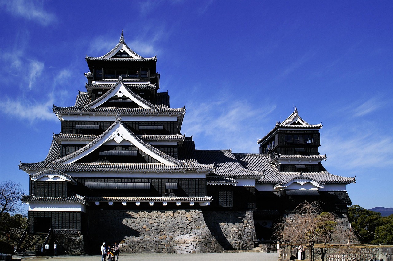 Les plus beaux châteaux du Japon : château de Kumamoto