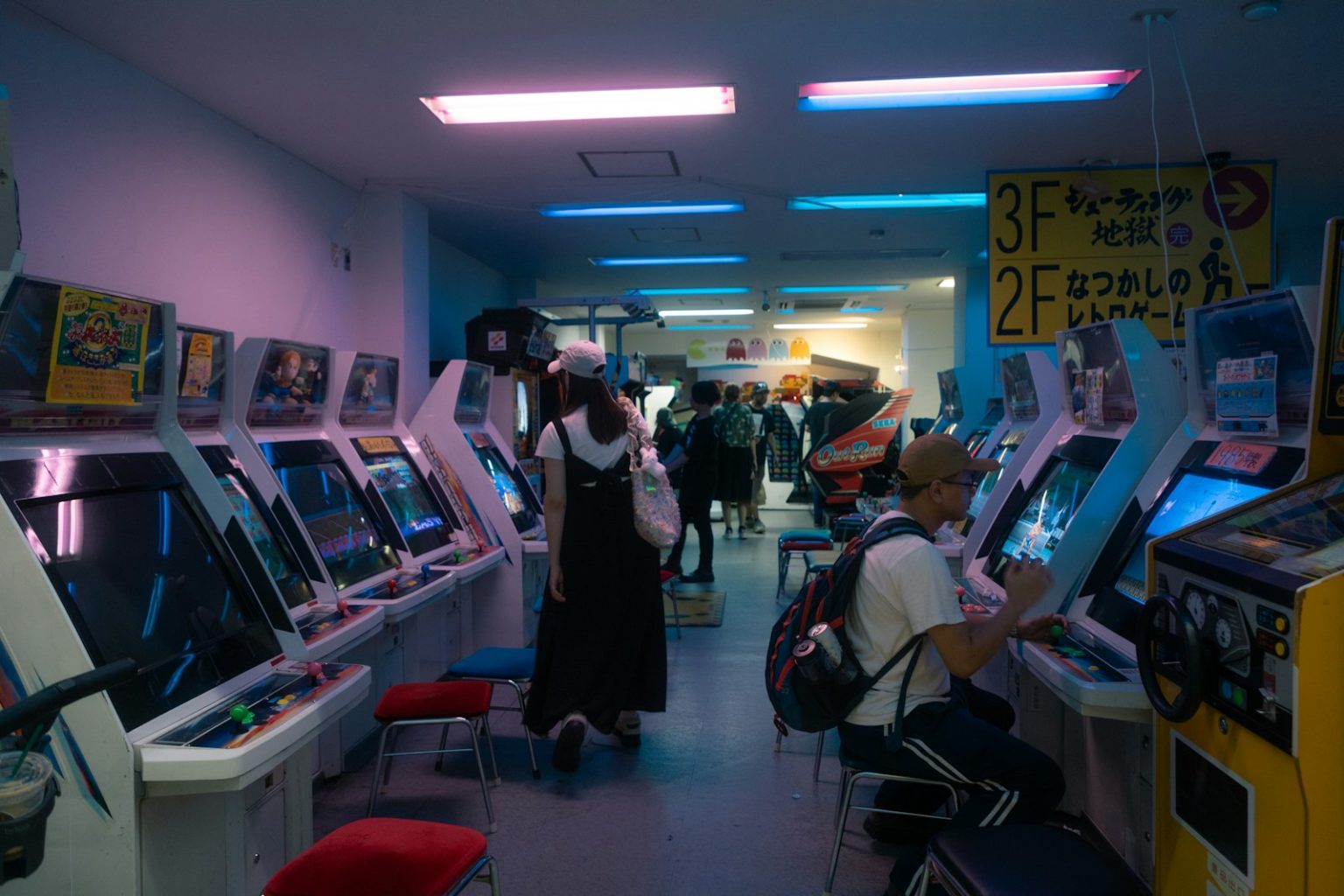 Les loisirs au Japon : Salle d'arcade