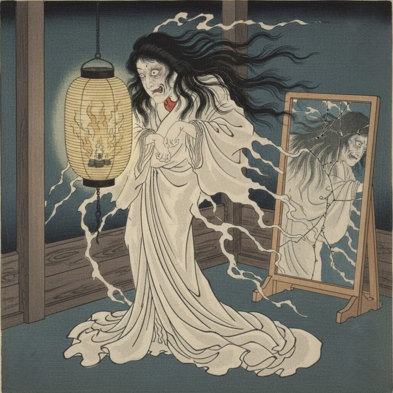 Oiwa - esprit au visage défiguré